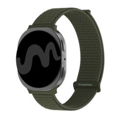 imoshion Nylon Strap Samsung Galaxy Watch 9 (40/44mm) / Watch 8 (40/44mm) / Classic (46mm) - Army Green