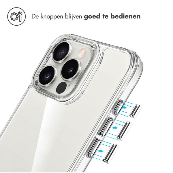 imoshion Rugged Air Case Apple iPhone 16 Pro Max - Transparant