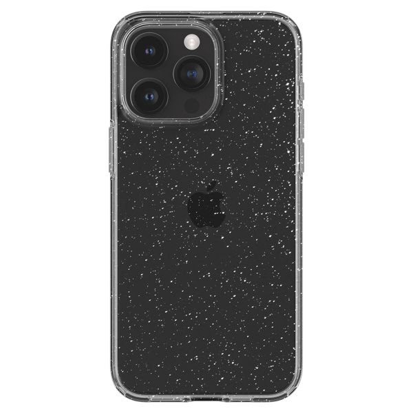 Spigen Liquid Crystal Glitter Backcover iPhone 15 Pro Max - Crystal Quartz