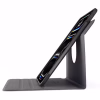 Pipetto Origami No5 Rotating Folio Case Apple iPad Pro 13 (2024) M4 - Zwart