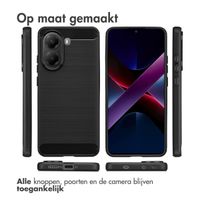 imoshion Brushed Backcover Xiaomi Poco X7 Pro - Zwart