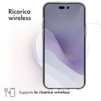 Accezz Clear Backcover Apple iPhone 14 Pro Max - Transparant