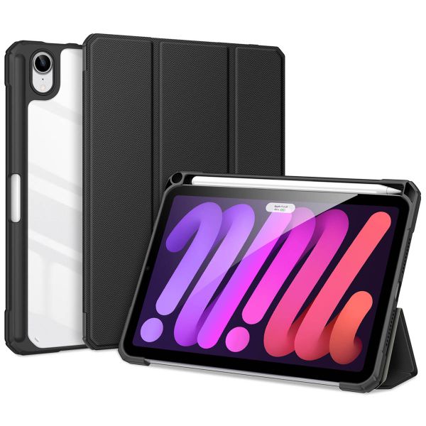 Dux Ducis Toby Bookcase Apple iPad Mini 7 (2024) / iPad Mini 6 (2021) - Zwart