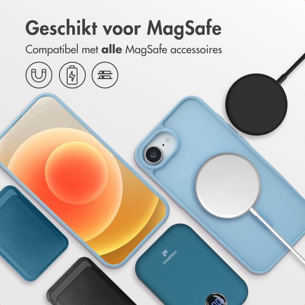 imoshion Color Guard Backcover met Magsafe iPhone 16e - Lichtblauw