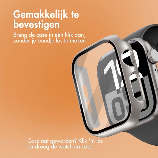 imoshion Full Cover Hardcase Apple Watch 10 / 11 - 46 mm - Titanium