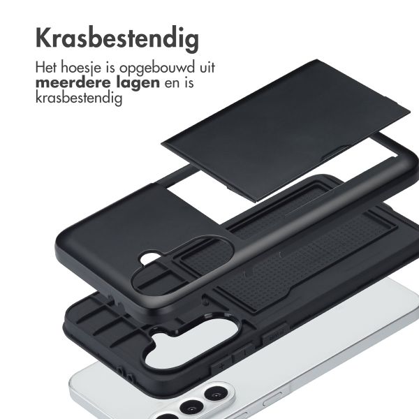 imoshion Backcover met pasjeshouder Samsung Galaxy A36 / A56 - Zwart