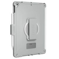 UAG Scout Healthcare backcover met strap Apple iPad 9 (2021) 10.2 inch / iPad 8 (2020) 10.2 inch / iPad 7 (2019) 10.2 inch - Wit / Grijs