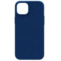 Njorð Collections Suède Comfort+ Case MagSafe iPhone 15 Plus - Blue