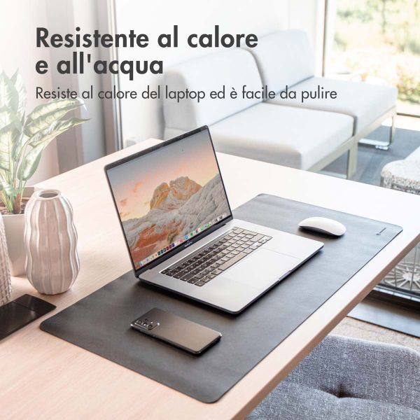 imoshion Bureau onderlegger 80 x 40 cm - S - Zwart