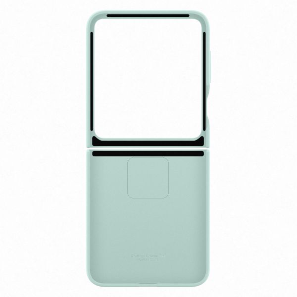 Samsung Originele Silicone Cover Ring Samsung Galaxy Z Flip 6 / Flip 7 FE - Mint