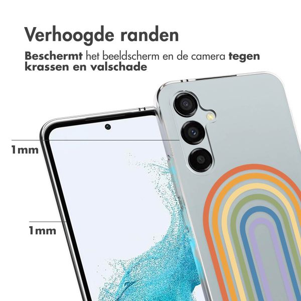 imoshion Design hoesje Samsung Galaxy A54 (5G) - Rainbow