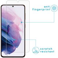 imoshion Screenprotector Gehard Glas 2 pack Samsung Galaxy S21 Plus