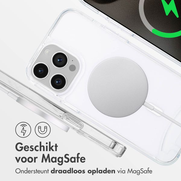 imoshion MagSafe Backcover met afneembaar koord Apple iPhone 15 Pro Max - Transparant