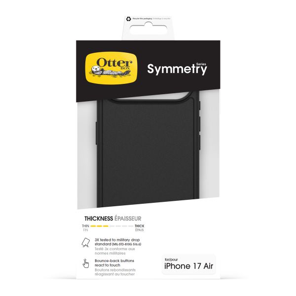 OtterBox Symmetry Clear Backcover MagSafe Apple iPhone Air - Black