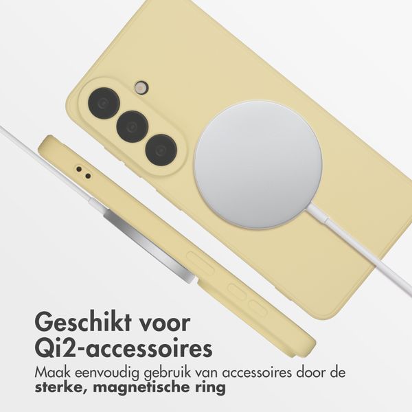 imoshion Color Backcover met MagSafe Samsung Galaxy S26 - Vanilla