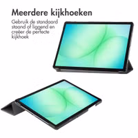 imoshion Trifold Bookcase Samsung Galaxy Tab A11 Plus - Zwart
