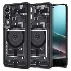 Spigen Ultra Hybrid Zero One MagFit Backcover Samsung Galaxy S25 Edge - Zwart