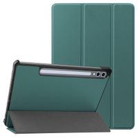 imoshion Trifold Bookcase Samsung Galaxy Tab S10 Ultra / Tab S9 Ultra - Donkergroen