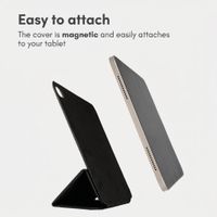 Accezz Leather Trifold Bookcase Apple iPad 11 (2025) 11 inch A16 / iPad 10 (2022) 10.9 inch - Black