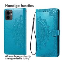 imoshion Mandala Bookcase Oppo Reno 13 F (5G) - Turquoise