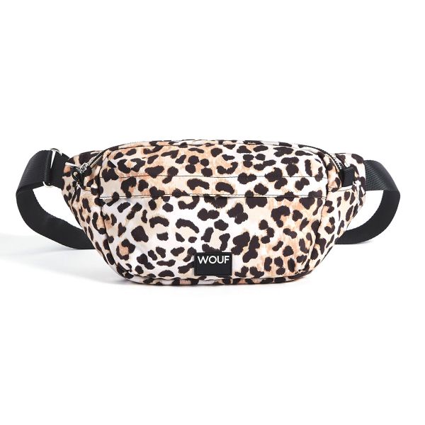 Wouf Downtown Waist Bag - Crossbody Bag - Heuptasje met panterprint dames - Kim