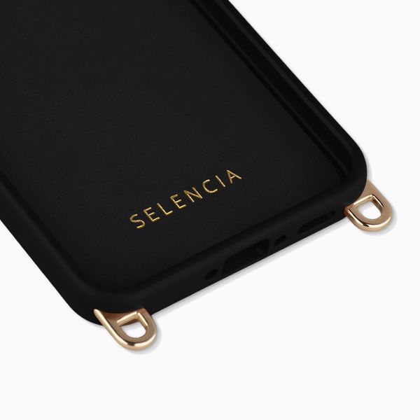 Selencia Rivièra MagSafe Backcover met afneembare haakjes Samsung Galaxy A17 (5G) / (4G) - Velvet Black