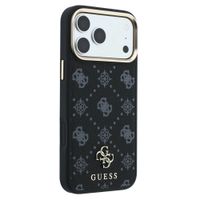 Guess 4G Metal Logo Backcover MagSafe Apple iPhone 18 Pro / 17 Pro - Black