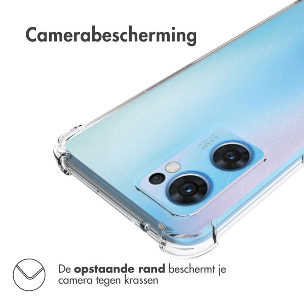 imoshion Shockproof Case Oppo Find X5 Lite 5G - Transparant