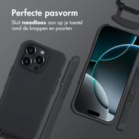 imoshion Color Backcover met afneembaar koord MagSafe Apple iPhone 16 Pro Max - Zwart