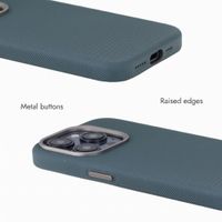 Accezz Mesh Back Cover with MagSafe Apple iPhone 15 Pro - Dark Blue