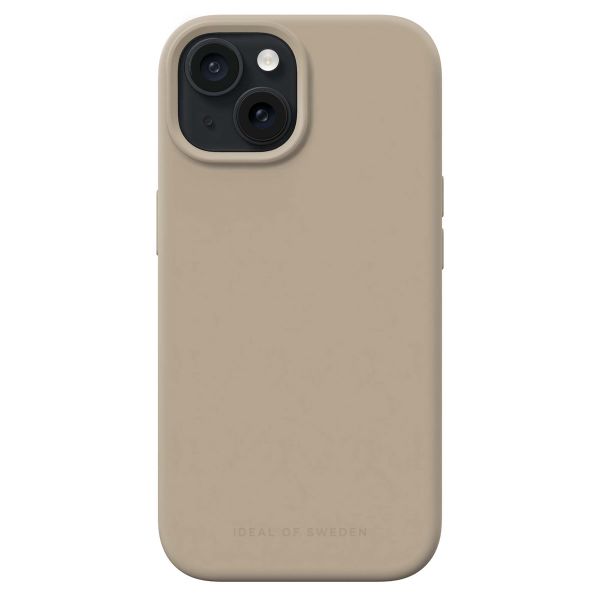 iDeal of Sweden Silicone Case iPhone 15 - Beige