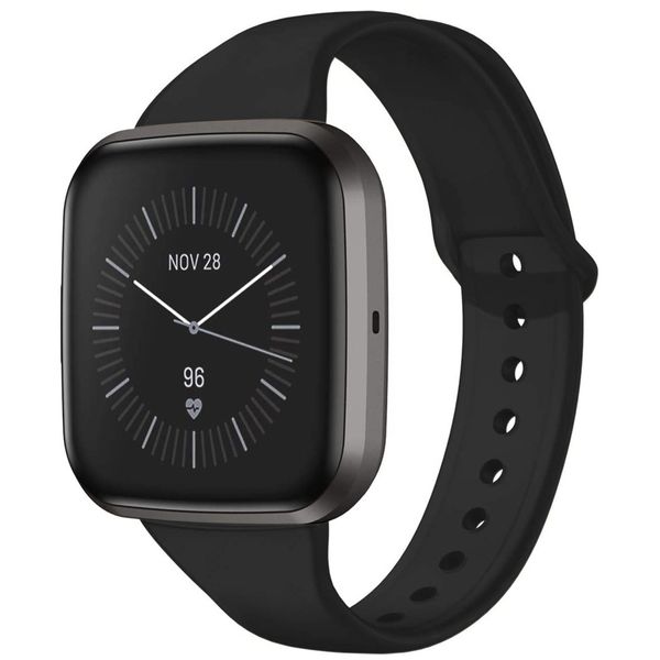 imoshion Siliconen bandje Fitbit Versa 2 / Versa Lite - Zwart