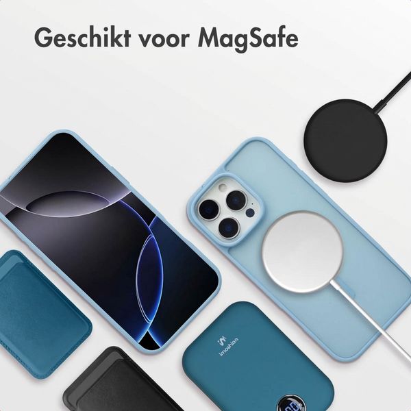 imoshion Color Guard Backcover met MagSafe Apple iPhone 16 Pro Max - Lichtblauw
