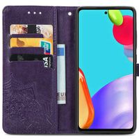 imoshion Mandala Bookcase Samsung Galaxy A72 - Paars