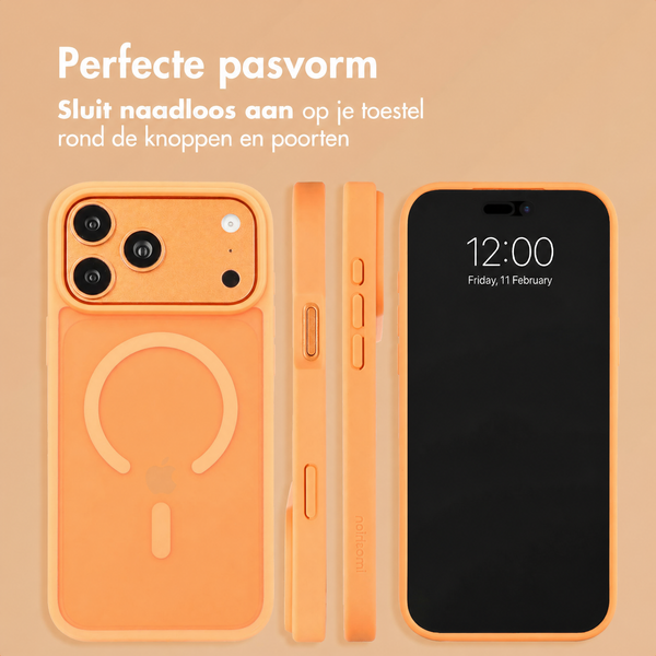 imoshion Color Guard Backcover met MagSafe Apple iPhone 18 Pro / 17 Pro - Oranje