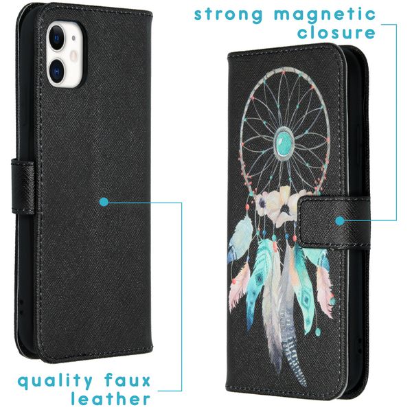 imoshion Design Softcase Bookcase iPhone 11 - Dreamcatcher