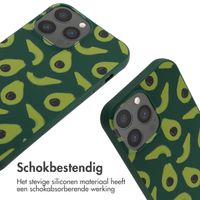 imoshion Siliconen design hoesje met koord Apple iPhone 13 Pro Max - Avocado Green