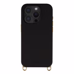 Selencia Rivièra MagSafe Backcover met afneembare haakjes Apple iPhone 15 Pro - Velvet Black