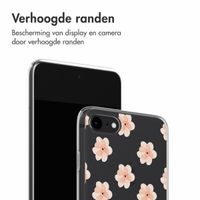 imoshion Design hoesje iPhone SE (2022 / 2020) / 8 / 7 - Floral Peach