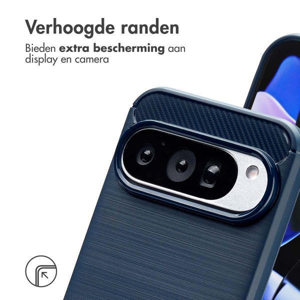 imoshion Brushed Backcover Google Pixel 10 Pro - Donkerblauw