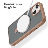 Accezz Ring Stand Backcover met MagSafe Apple iPhone 13 - Bruin
