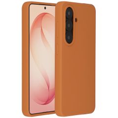 Accezz Liquid Silicone Backcover met MagSafe Samsung Galaxy S26 Plus - Oranje