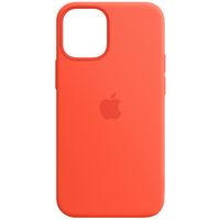 Apple Silicone Backcover MagSafe iPhone 12 Mini - Electric Orange