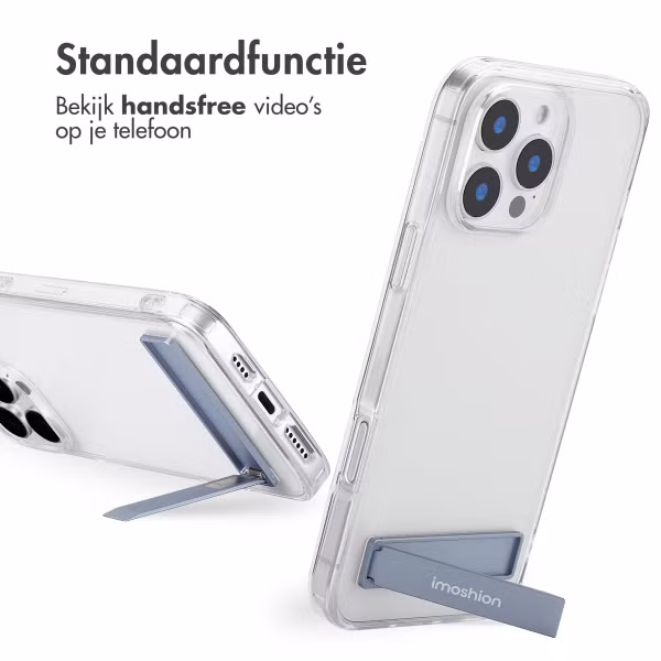 imoshion Stand Backcover Apple iPhone 16 Pro - Transparant