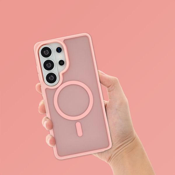 imoshion Colour Guard Back Cover with MagSafe Samsung Galaxy S26 Ultra - Light Pink