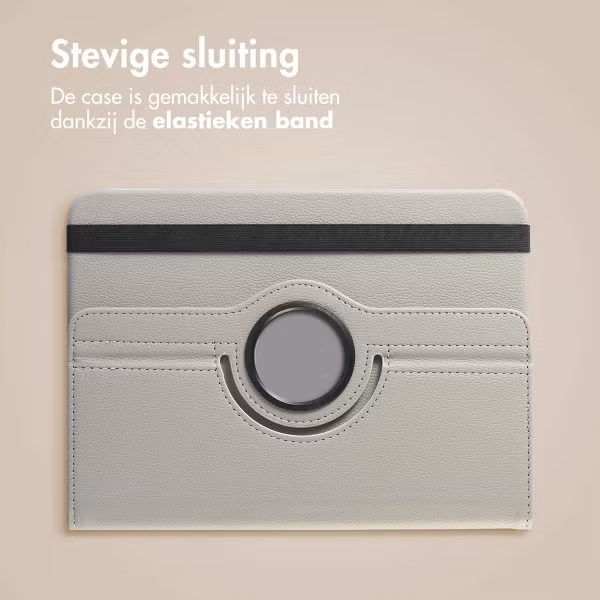 imoshion 360° draaibare Bookcase Samsung Galaxy Tab A11 Plus / A9 Plus - Grijs