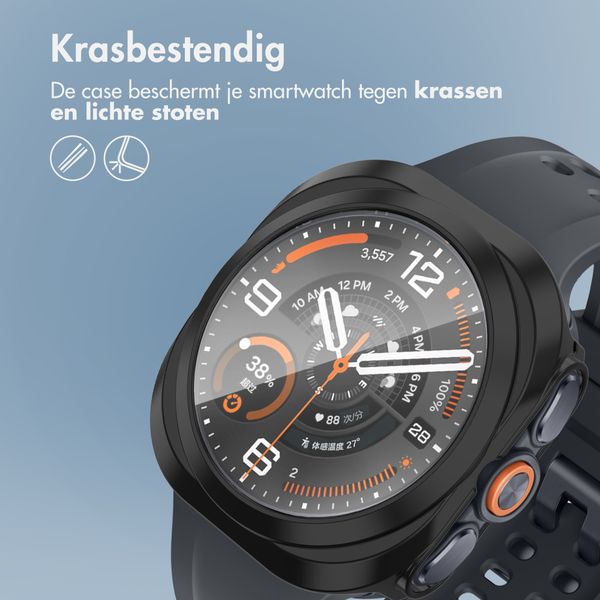 imoshion Full Cover Hardcase Samsung Galaxy Watch Ultra 2 (2026) - Zwart