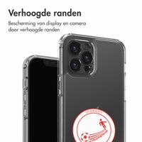 Clear Backcover Apple iPhone 12 (Pro) - vv Hellevoetsluis