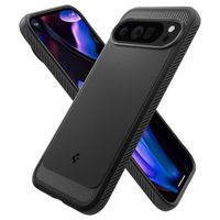 Spigen Rugged Armor Backcover Google Pixel 9 Pro XL - Zwart