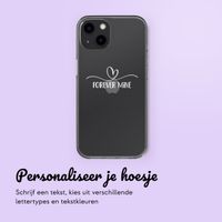 Hoesje met eigen foto en/of tekst Apple iPhone 13 - Sierlijk hartje
